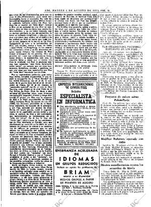 ABC MADRID 01-08-1972 página 16