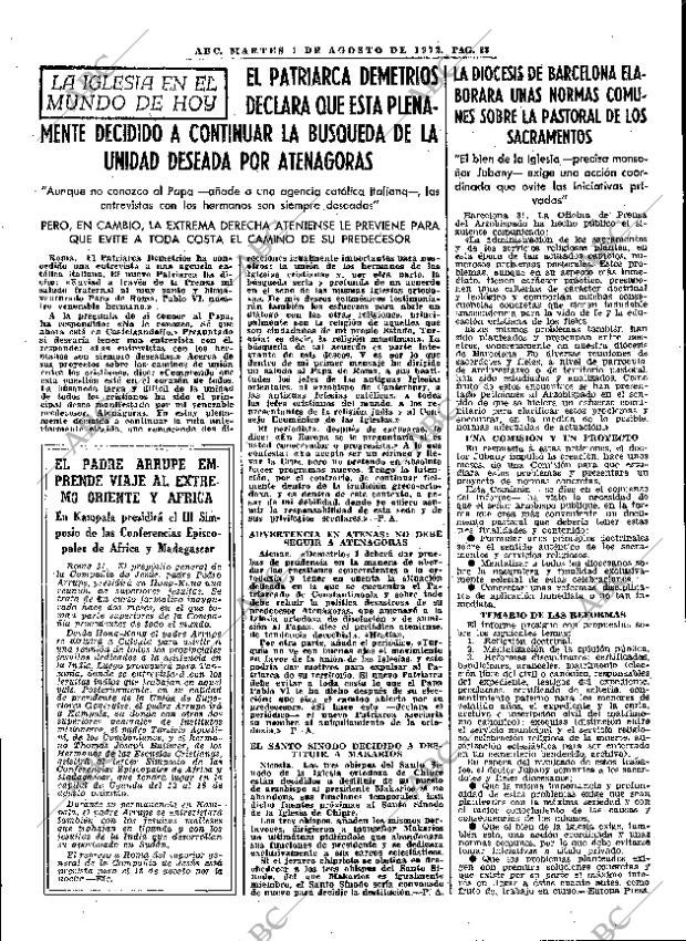 ABC MADRID 01-08-1972 página 23