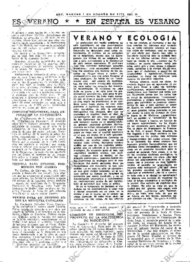 ABC MADRID 01-08-1972 página 31