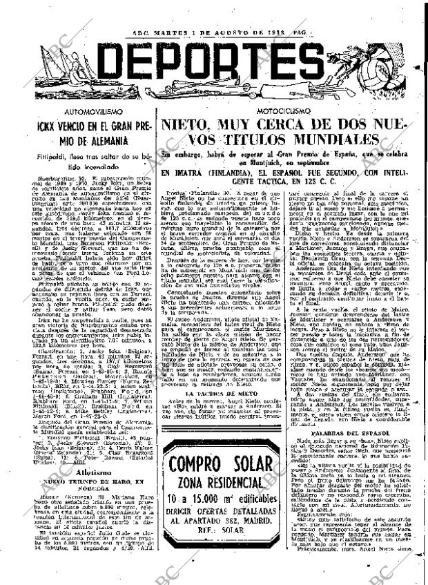 ABC MADRID 01-08-1972 página 43