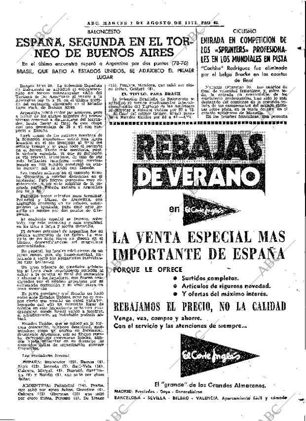 ABC MADRID 01-08-1972 página 45