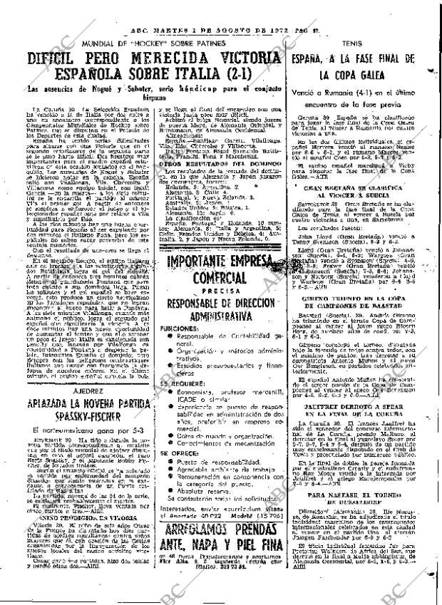 ABC MADRID 01-08-1972 página 47