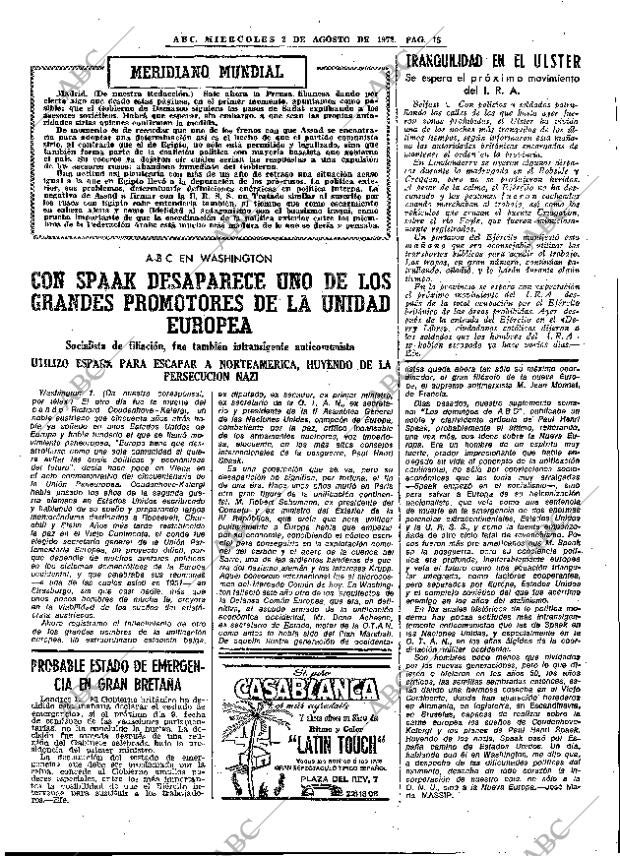 ABC MADRID 02-08-1972 página 15