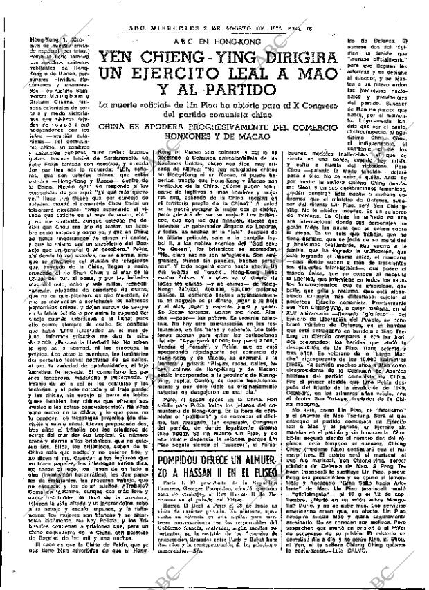 ABC MADRID 02-08-1972 página 16