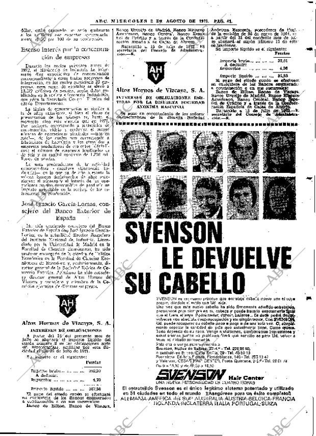 ABC MADRID 02-08-1972 página 41