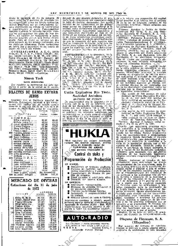 ABC MADRID 02-08-1972 página 44