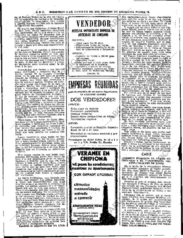 ABC SEVILLA 02-08-1972 página 52