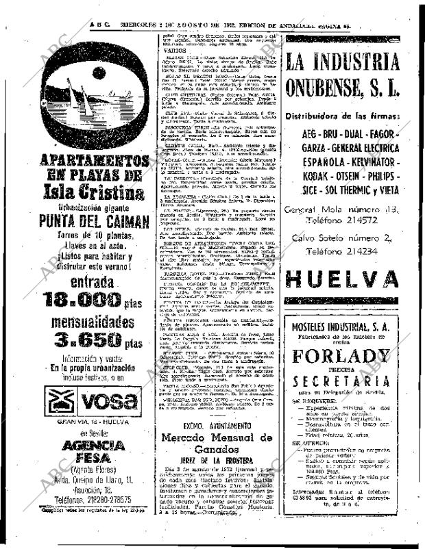 ABC SEVILLA 02-08-1972 página 65