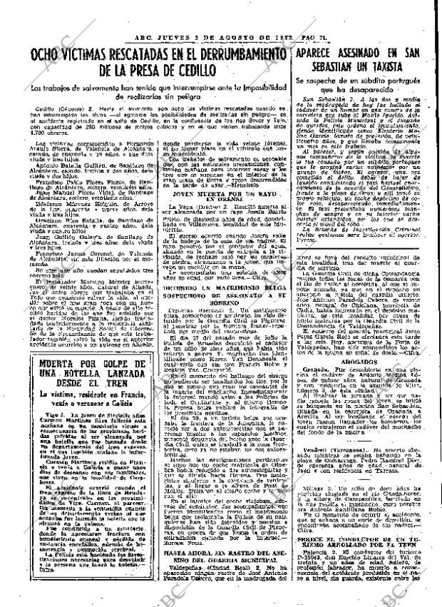 ABC MADRID 03-08-1972 página 21