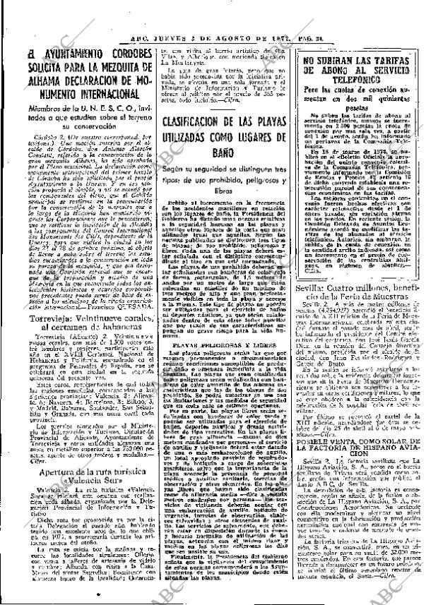 ABC MADRID 03-08-1972 página 24