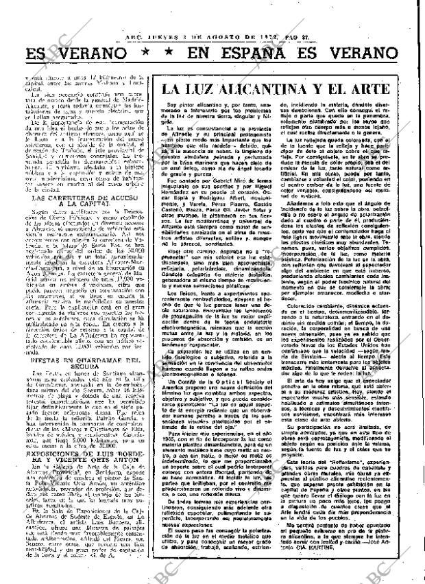 ABC MADRID 03-08-1972 página 27
