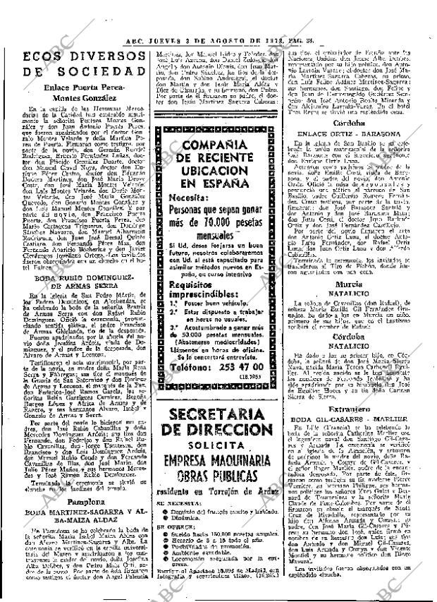 ABC MADRID 03-08-1972 página 38