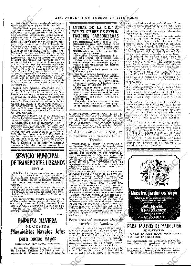 ABC MADRID 03-08-1972 página 42