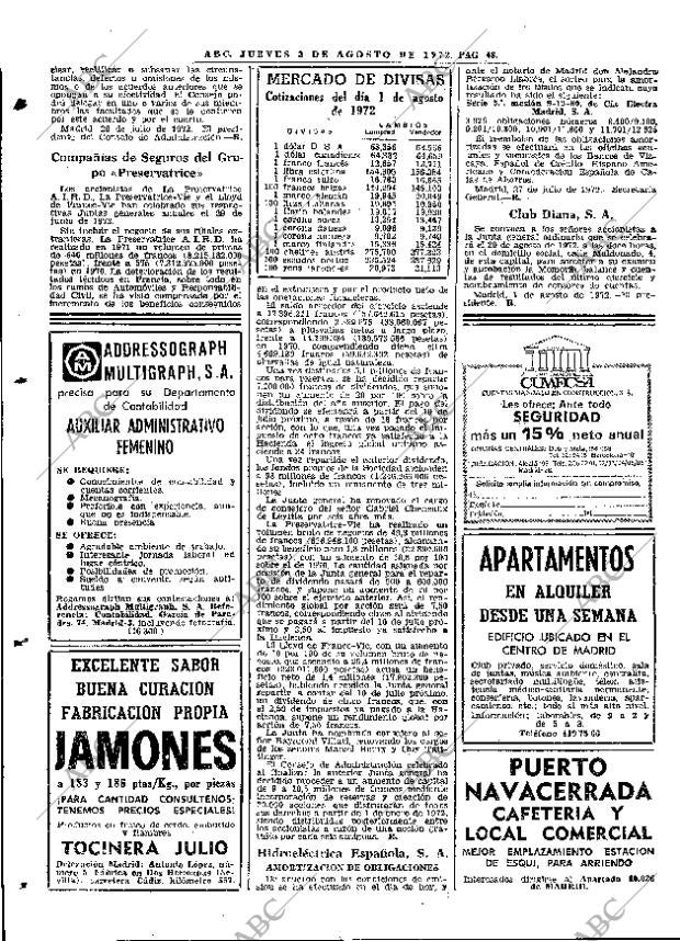 ABC MADRID 03-08-1972 página 48