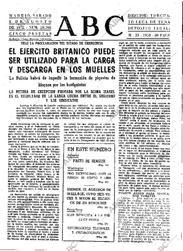 ABC MADRID 05-08-1972 página 13