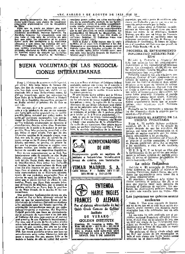 ABC MADRID 05-08-1972 página 20