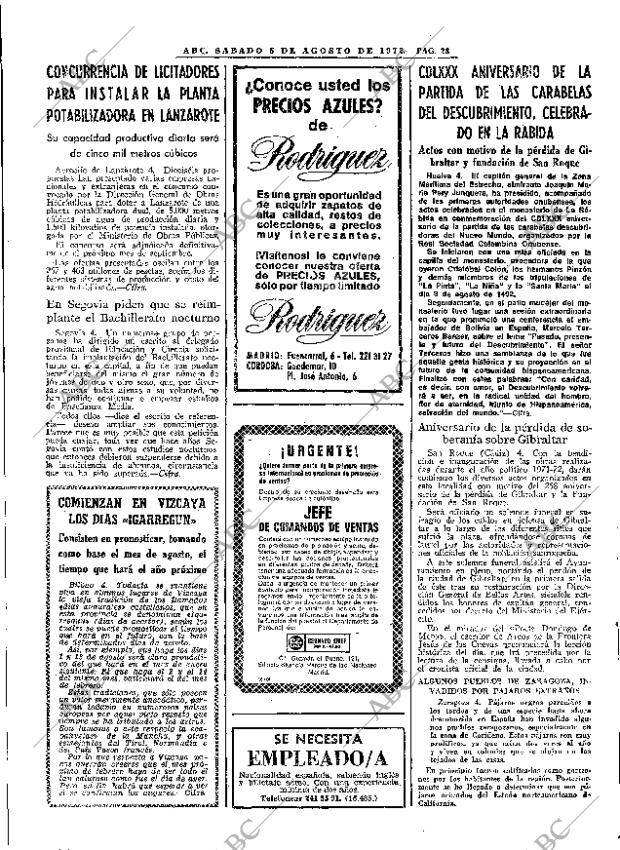ABC MADRID 05-08-1972 página 28