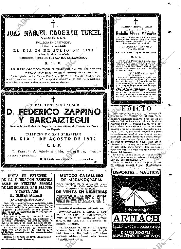 ABC MADRID 05-08-1972 página 67