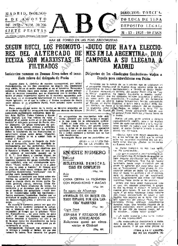ABC MADRID 06-08-1972 página 13