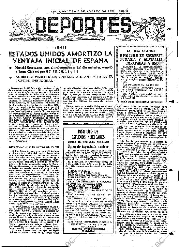 ABC MADRID 06-08-1972 página 49