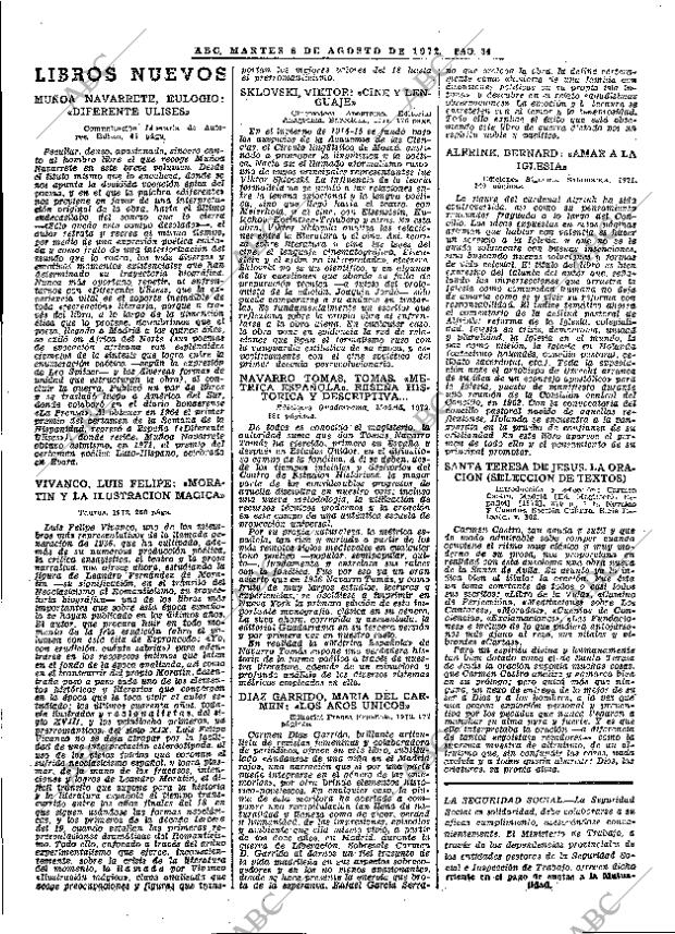 ABC MADRID 08-08-1972 página 34