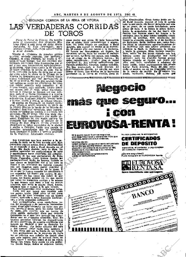 ABC MADRID 08-08-1972 página 41