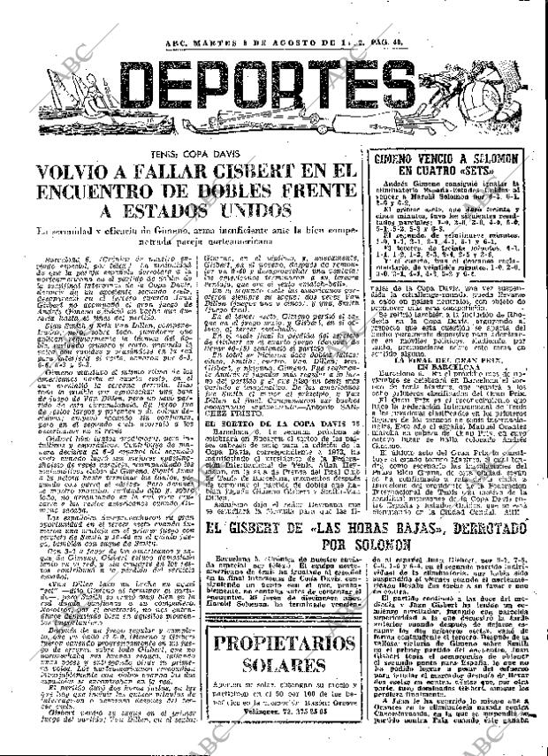 ABC MADRID 08-08-1972 página 45