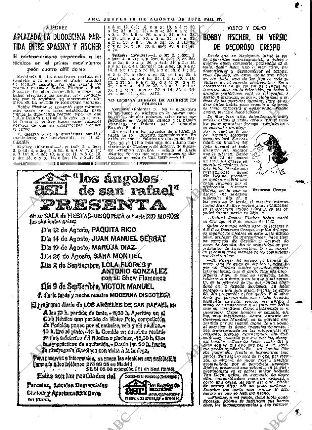 ABC MADRID 10-08-1972 página 47