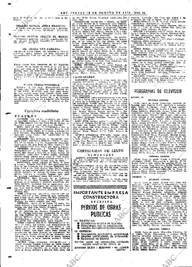 ABC MADRID 10-08-1972 página 54