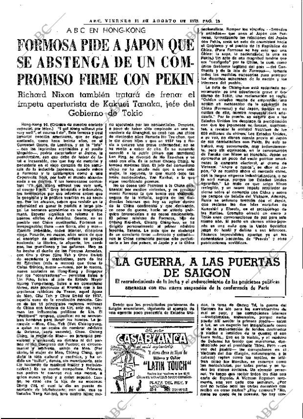ABC MADRID 11-08-1972 página 15