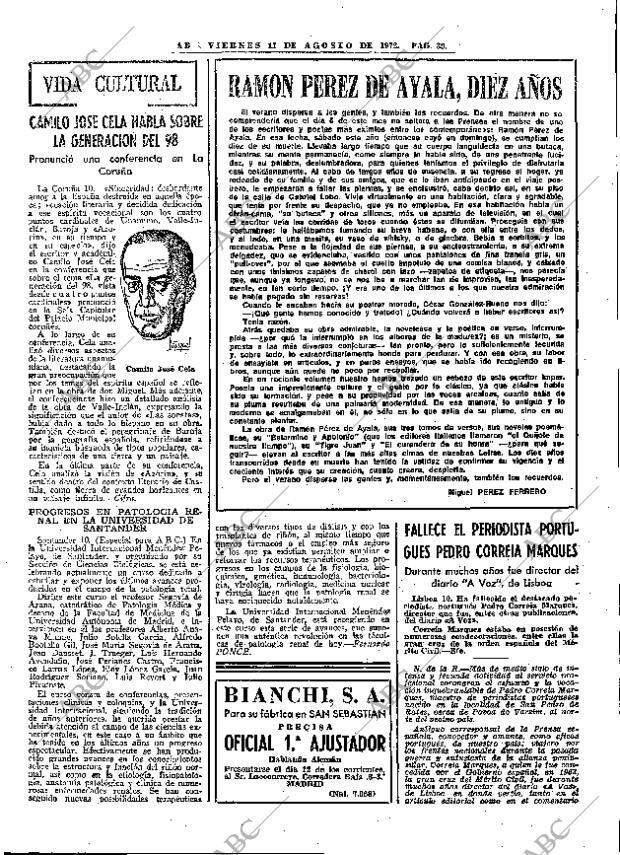 ABC MADRID 11-08-1972 página 39
