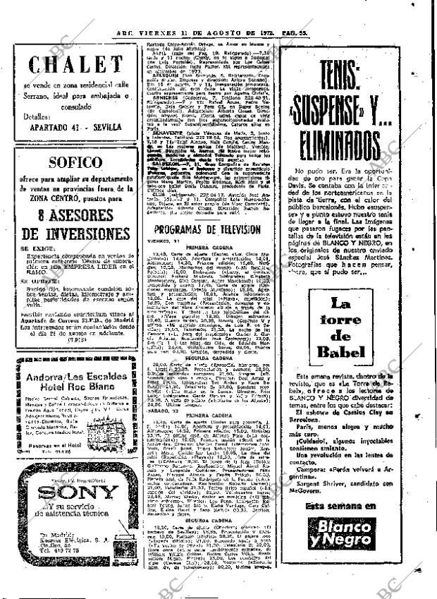 ABC MADRID 11-08-1972 página 55