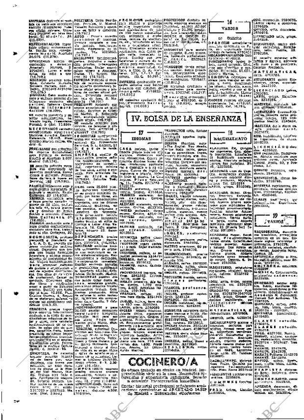 ABC MADRID 11-08-1972 página 62