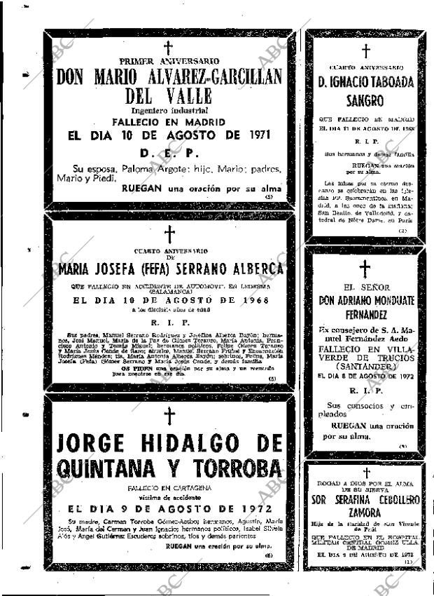 ABC MADRID 11-08-1972 página 66