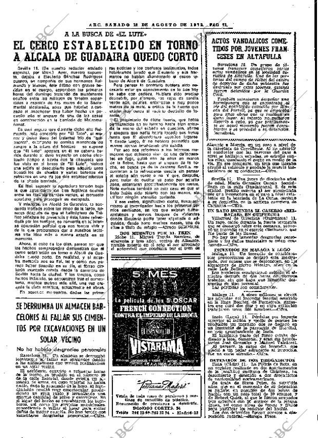 ABC MADRID 12-08-1972 página 21