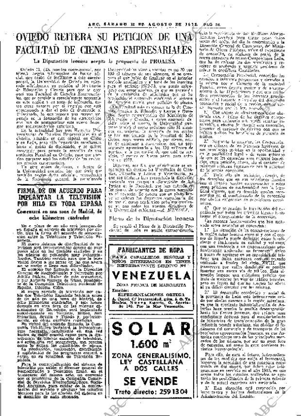 ABC MADRID 12-08-1972 página 24