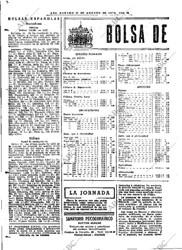 ABC MADRID 12-08-1972 página 38