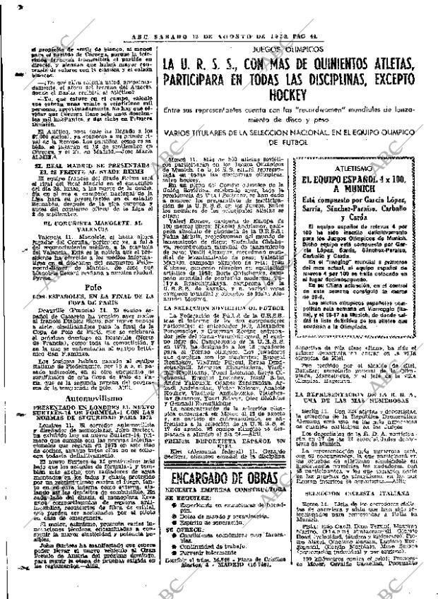 ABC MADRID 12-08-1972 página 44