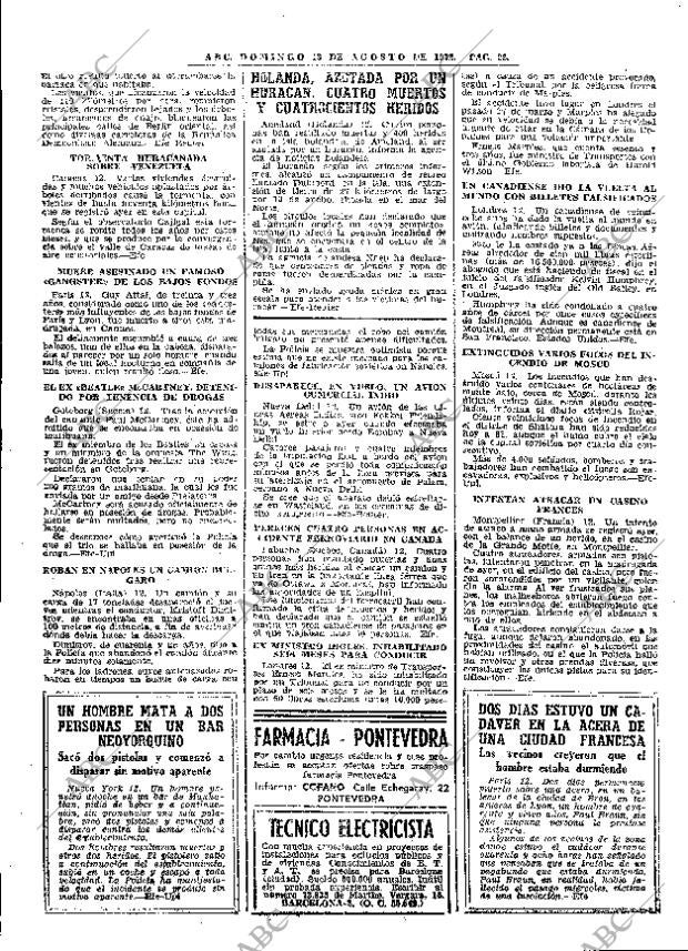 ABC MADRID 13-08-1972 página 22