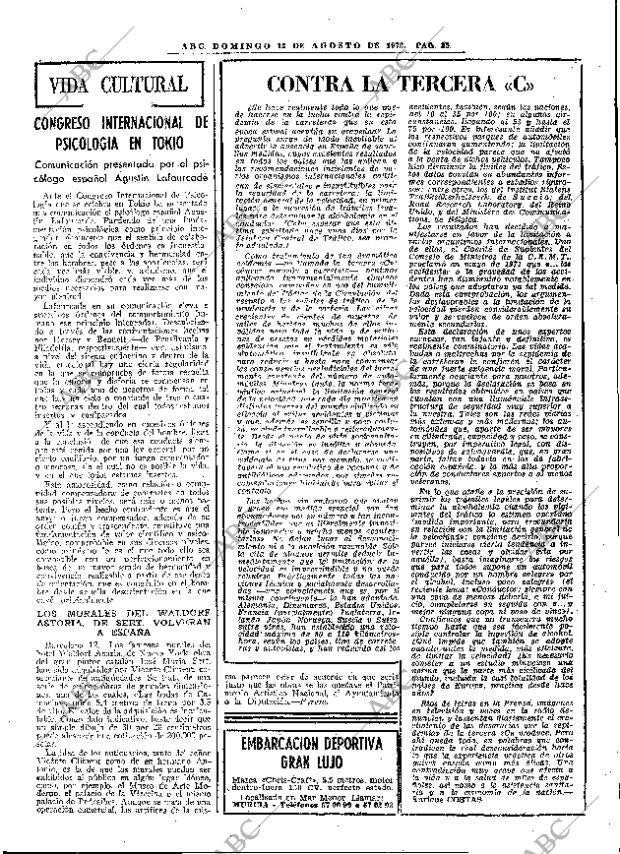 ABC MADRID 13-08-1972 página 35