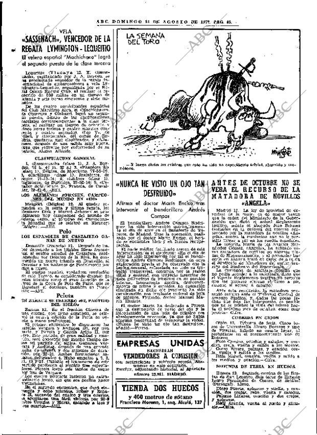 ABC MADRID 13-08-1972 página 46