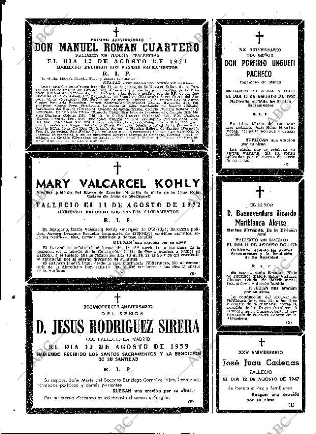 ABC MADRID 13-08-1972 página 58