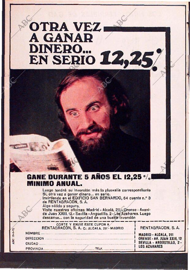 ABC MADRID 13-08-1972 página 84