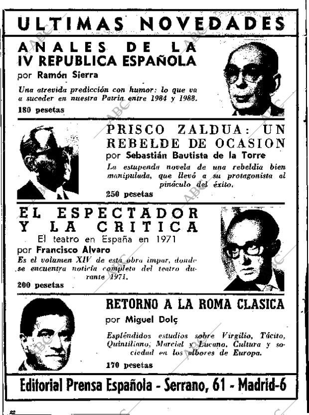 ABC MADRID 13-08-1972 página 94