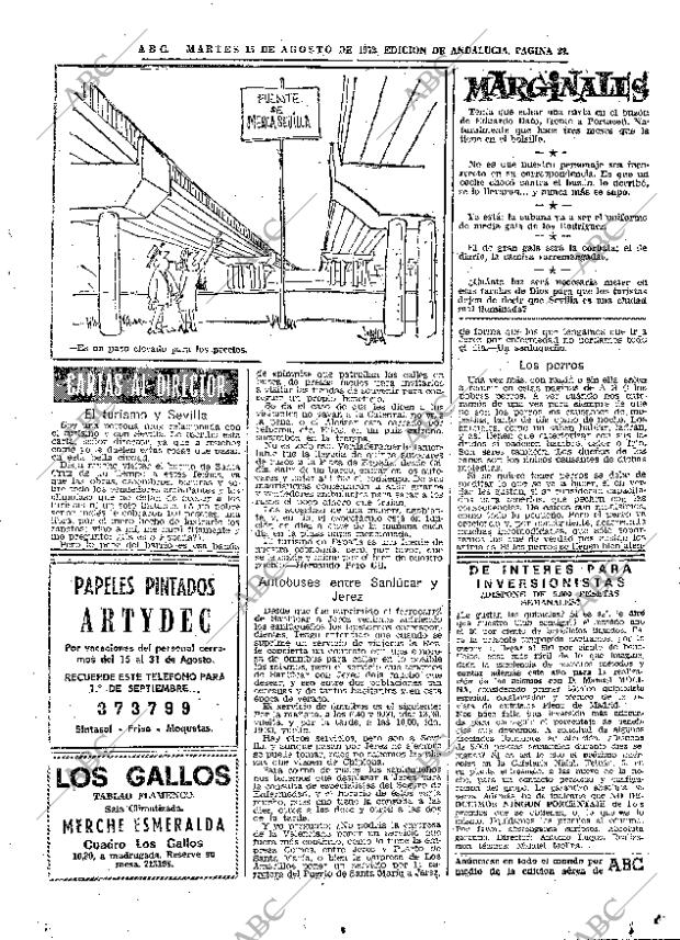 ABC SEVILLA 15-08-1972 página 27
