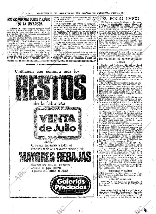 ABC SEVILLA 15-08-1972 página 33