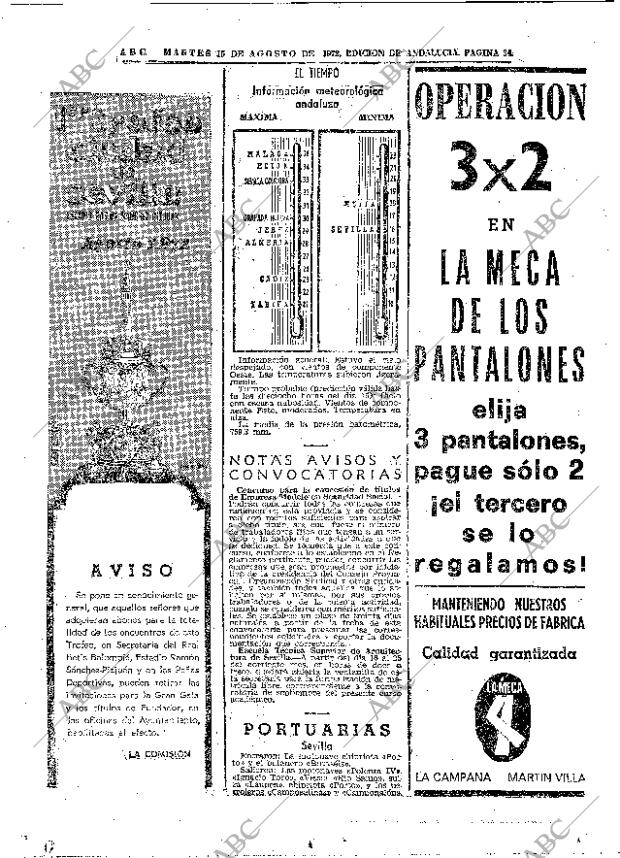 ABC SEVILLA 15-08-1972 página 34