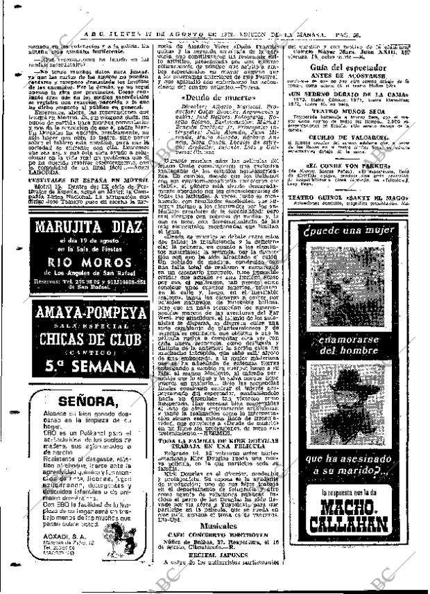 ABC MADRID 17-08-1972 página 58