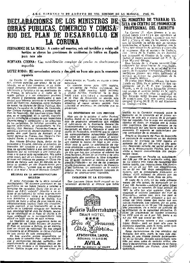 ABC MADRID 18-08-1972 página 23