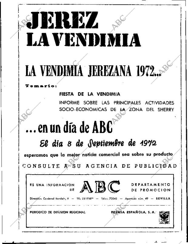 ABC SEVILLA 18-08-1972 página 60